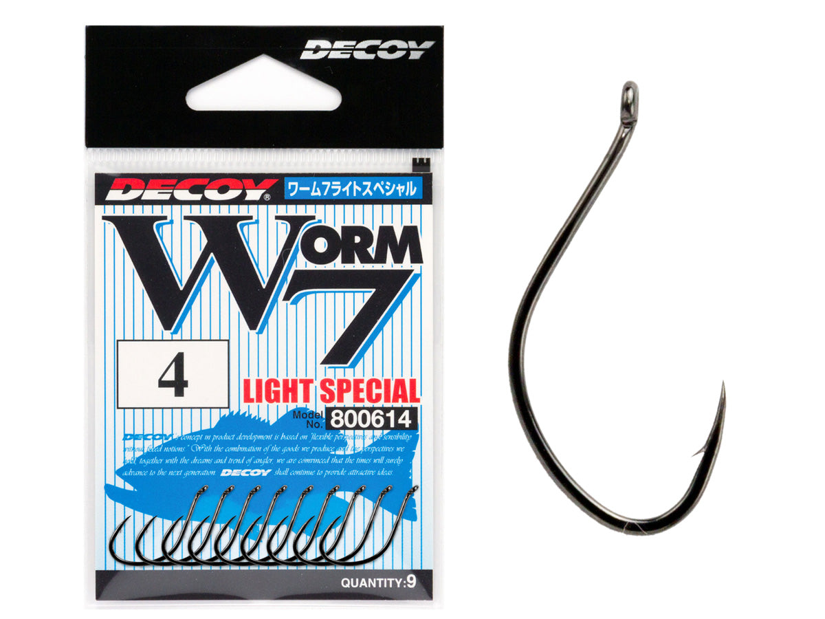 Decoy Worm 7 Light Special Hook #4