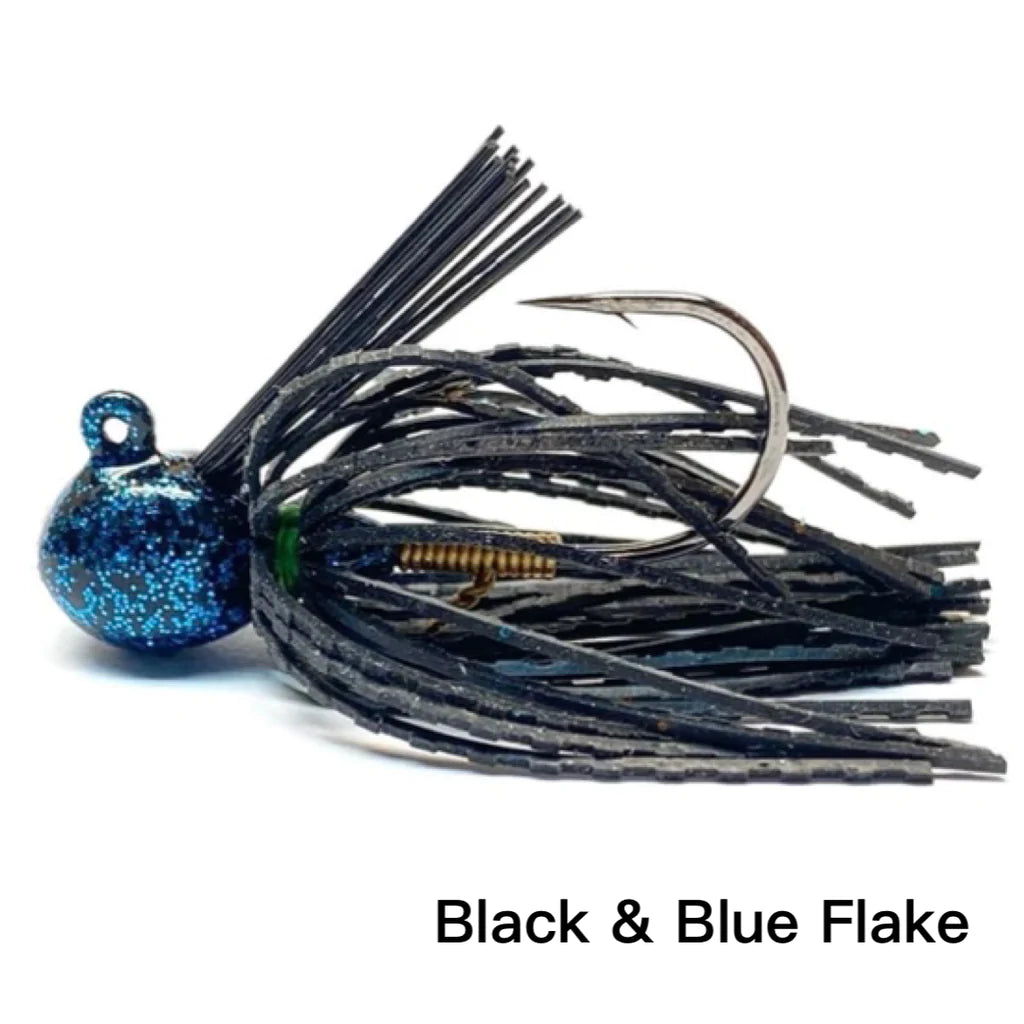 Black Blue Flake