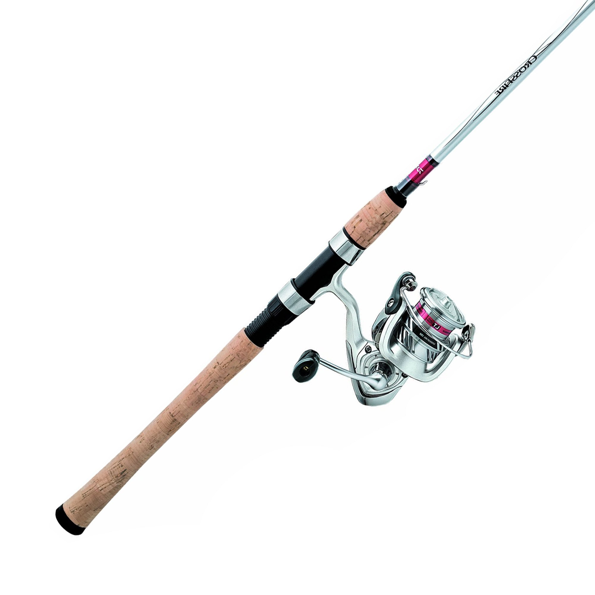Panther Crossfire Plus Light Weight Fiber Glass Saltwater Freshwater  Spinning Fishing Rod (8FT) : : Sports, Fitness & Outdoors