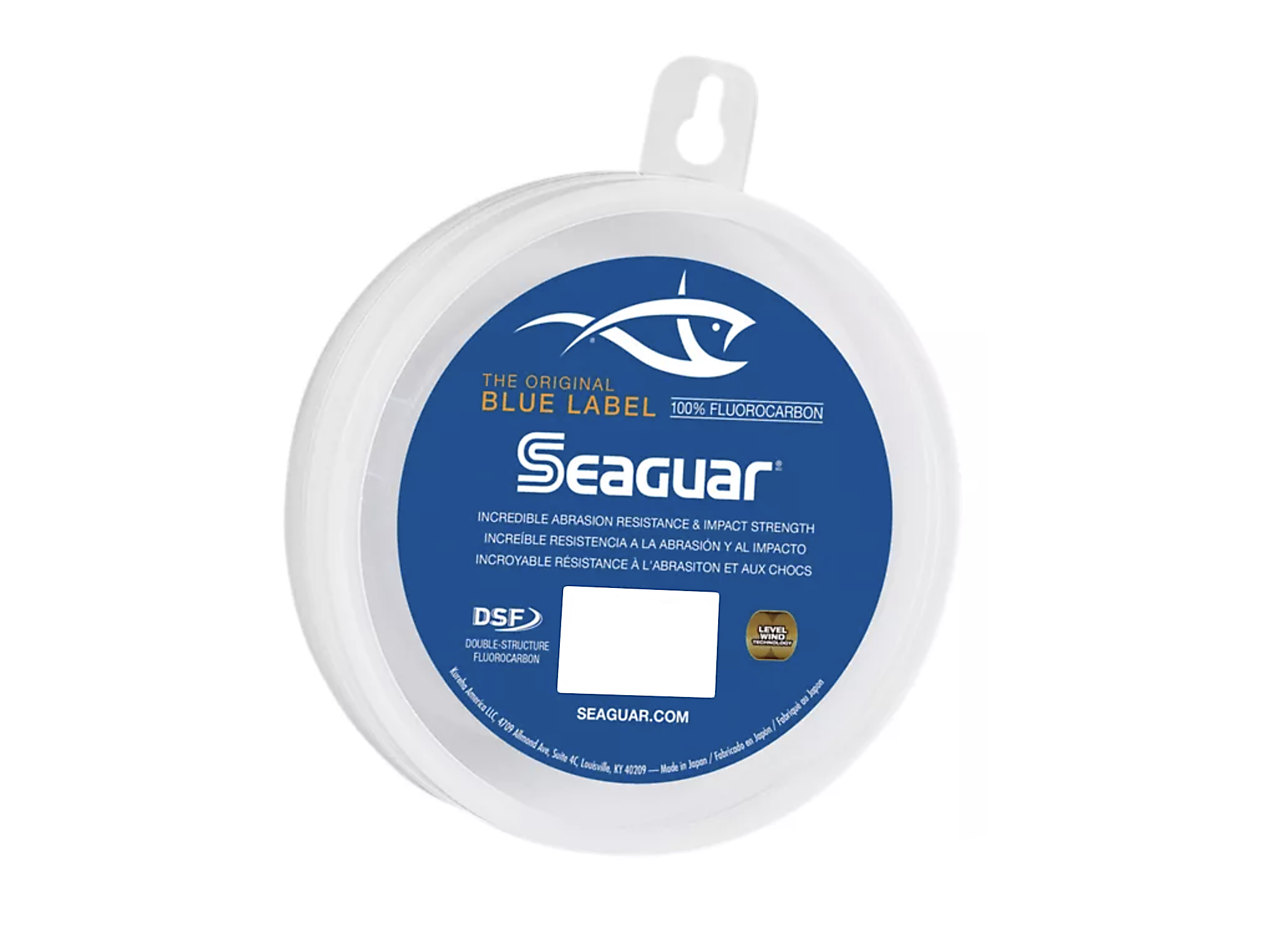 Seaguar Blue Label Fluorocarbon Leader 6lb / 25yd