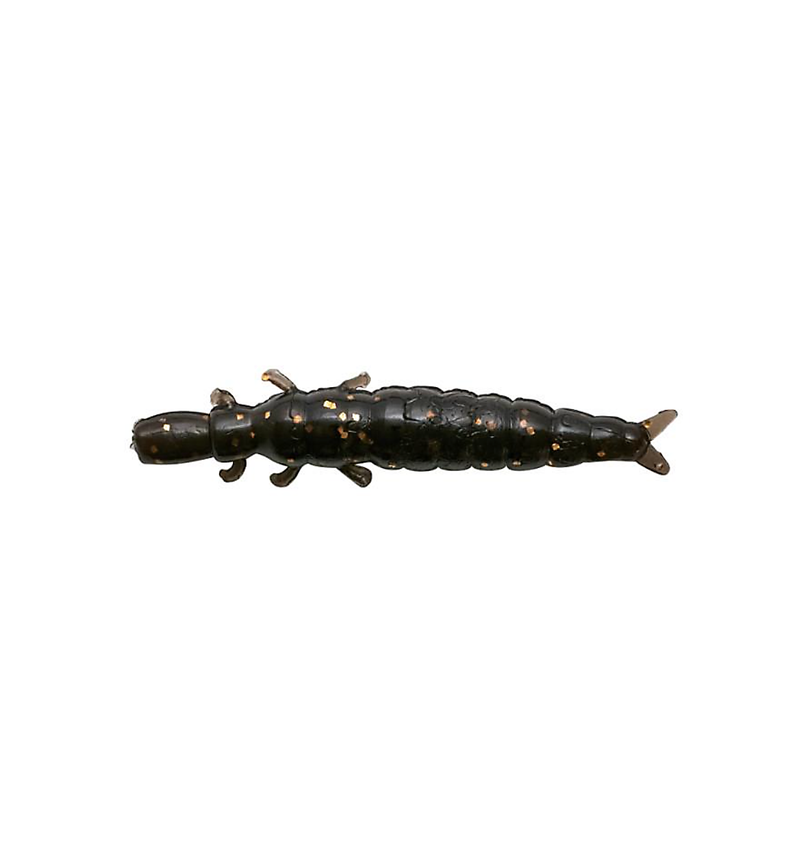 Nikko Dappy Caddisfly 0.9 - Black, fishing soft bait 
