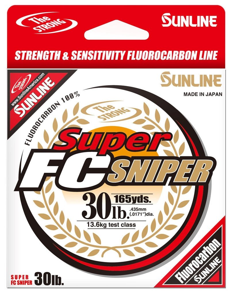 Sunline 63035890 Super Fluorocarbon 20 Lb. Super Fluorocarbon, Clear, 660 yd