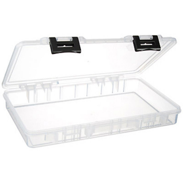 Plano Stowaway Clear Container with Adjustable Compartments at
