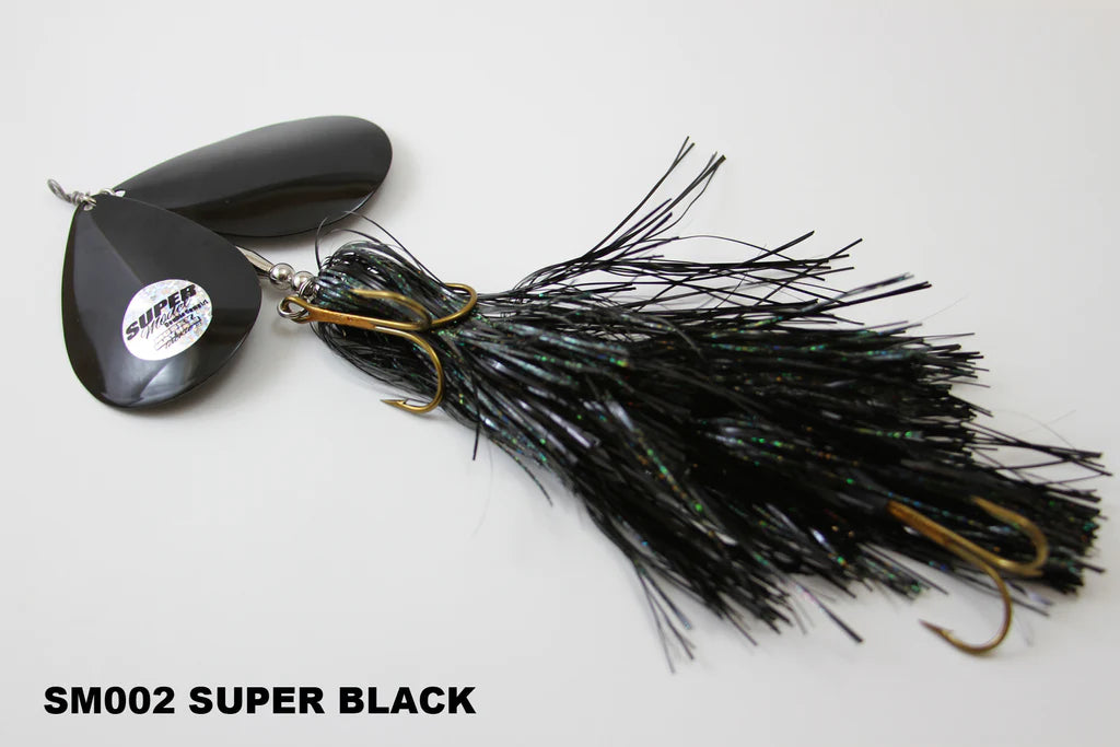 Musky Mayhem Tackle Super Model Black / Black