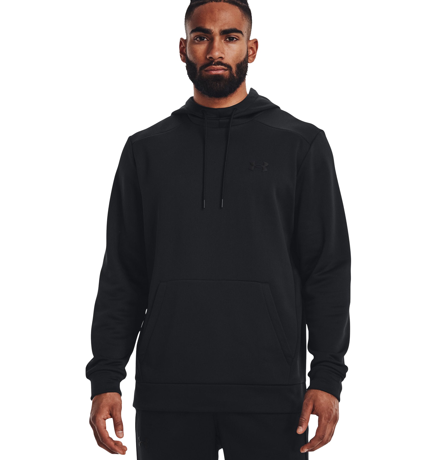 Under Armour Solid Black Pullover Hoodie Size XL - 53% off