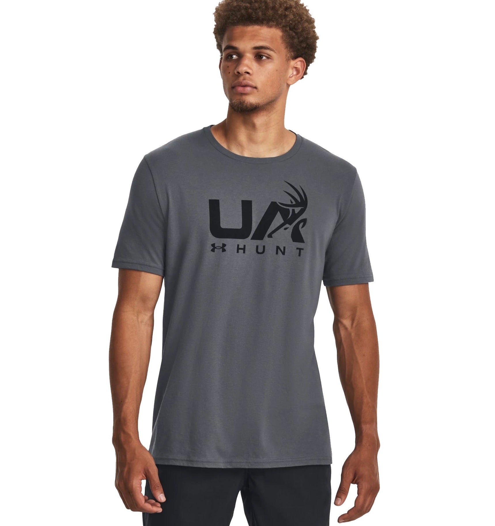 Under Armour Men's Antler Hunt Logo T Shirt