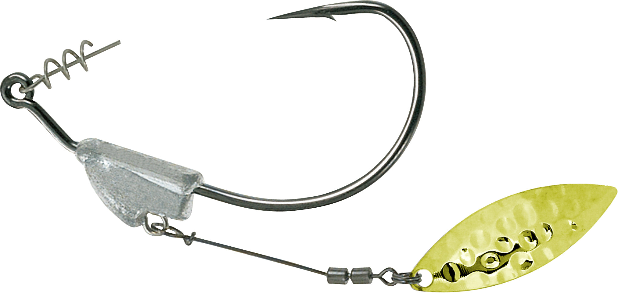 Owner Flashy Swimmer Willow Hook Silver / 6/0 - 3/8oz