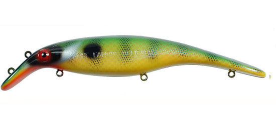 VINTAGE DRIFTER TACKLE CO. THE FAMOUS BELIEVER MUSKY LURE  colorful  old lure