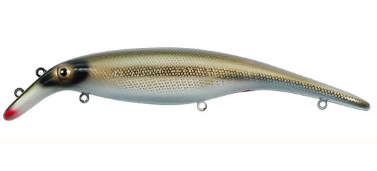Drifter Believer Muskie Straight Tail Lure 8 Halo Hot Walley
