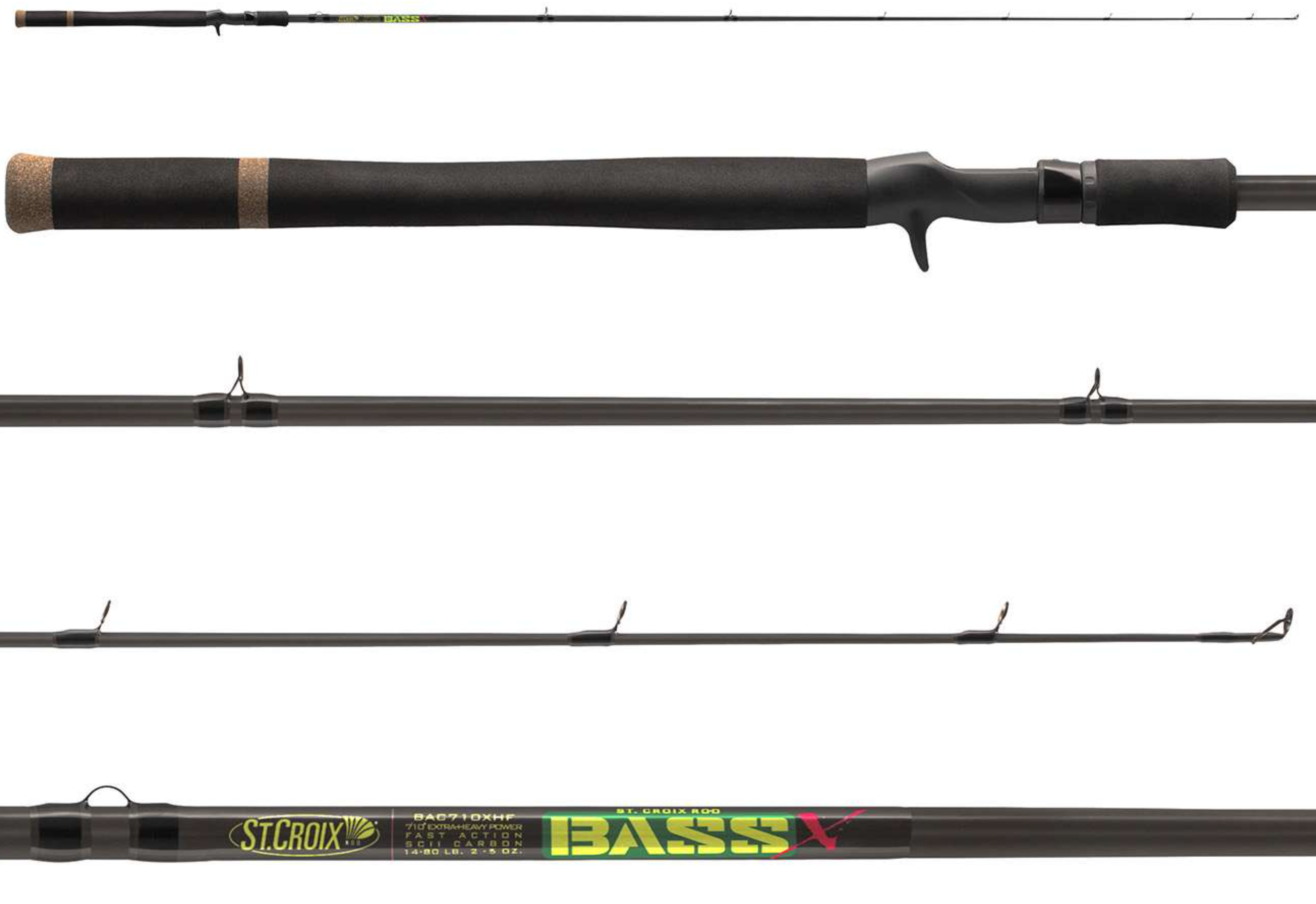 St Croix Mojo Bass spinning rod Medium 2pc - sporting goods - by owner -  sale - craigslist