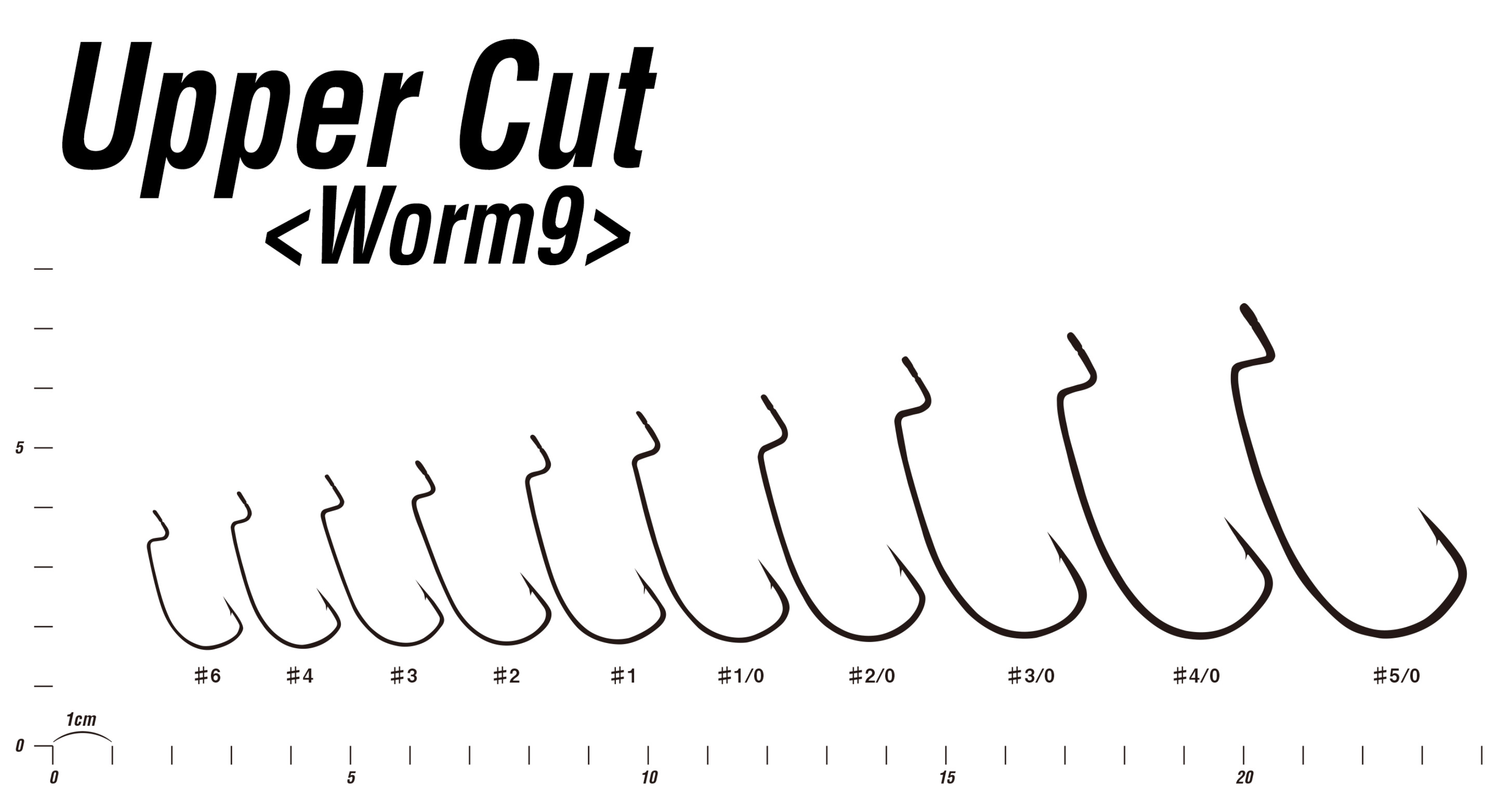 Decoy Worm 9 Upper Cut Worm Hooks Size 4/0 (2076)