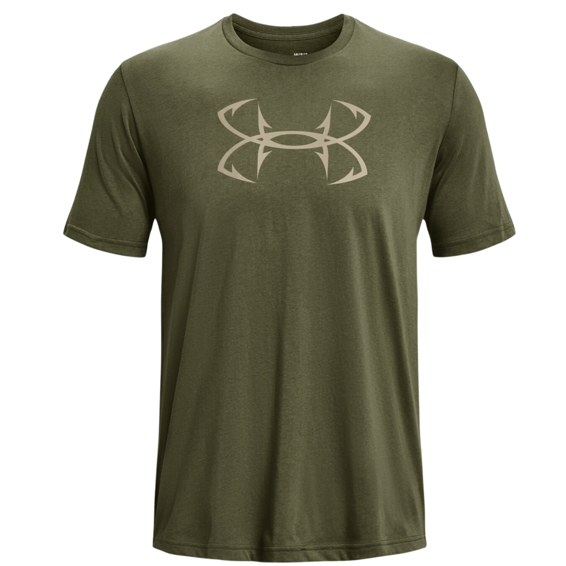 Under Armour Men's UA Fish Hook Logo T-Shirt Halo Gray Medium