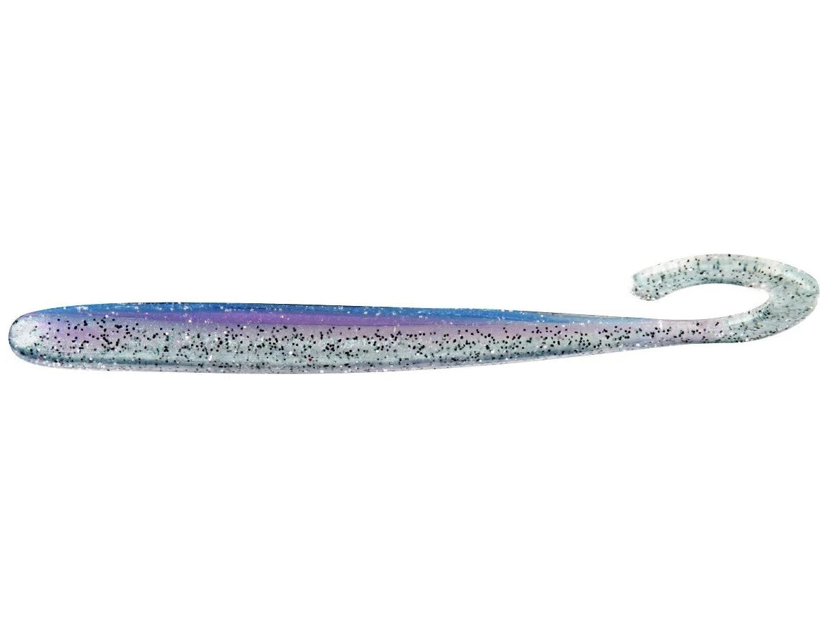 Roboworm Curly Tail Worm Prizm Shad / 5.5
